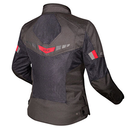 LS2 BLADE AIR KADIN MONT SİYAH-KIRMIZI