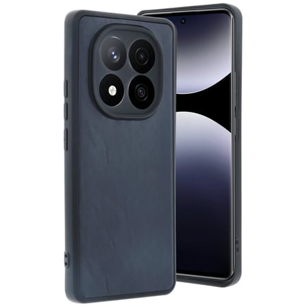Xiaomi Redmi Note 14 Pro 5G Kılıf Aras Deri Kapak - Lacivert
