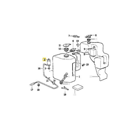 BMW SU FISKİYE MOTORU OEM NO 61661380068 ve 61661380066