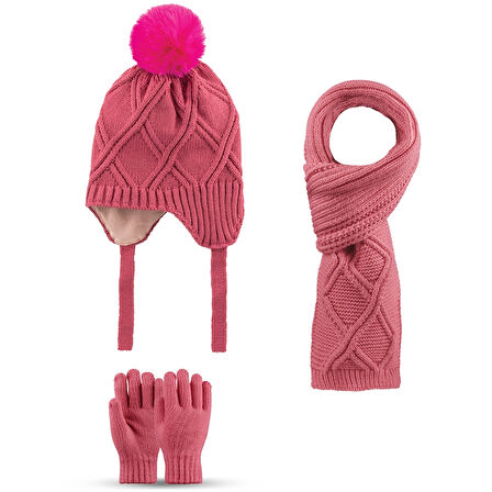 Kitti K25170-03 4-8 Yaş  Kız Çocuk 3'lü Takım