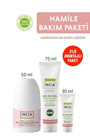 INCIA %100 Doğal Hamile Bakım Seti