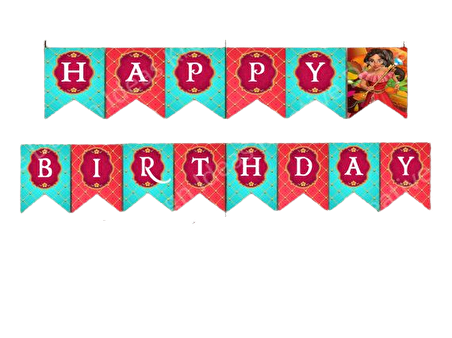 HAPPY BİRTHDAY BANNER ELENA 2 M
