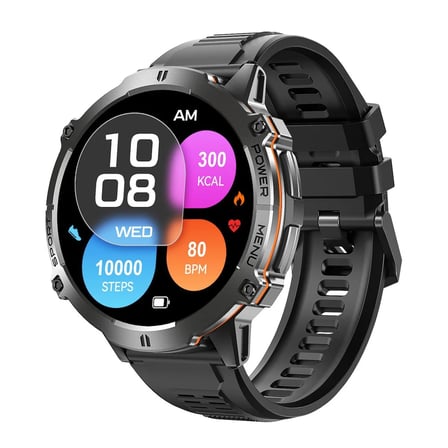 	Harvox X2 Pro Tank Outdoor Çift Kordon Sesli Arama Görüşme Amoled Ekran Profosyonel Akıllı Saat