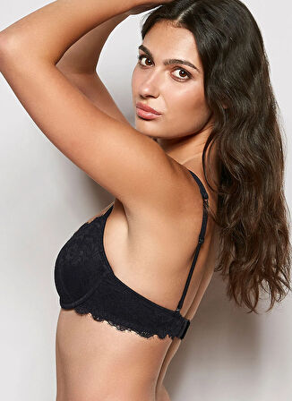 La Senza Siyah Balenli Sütyen 60263622 LS