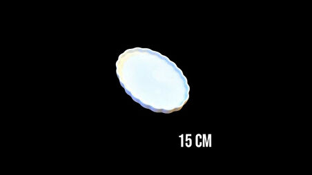 ROY KİNG TWIST PORSELEN KAYIK TABAK 15 CM CM 1 ADET