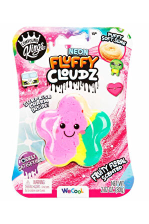 Neon Fluffy Cloudz Çiçek Slime! Stres Azaltıcı ve Eğlenceli