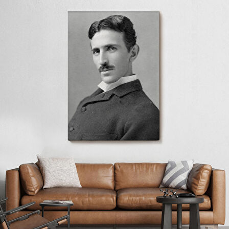 Nikola Tesla Dekoratif Duvar Tablosu-6172