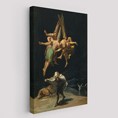 Cadıların Uçuşu Duvar Tablosu, Witches Flight-6173