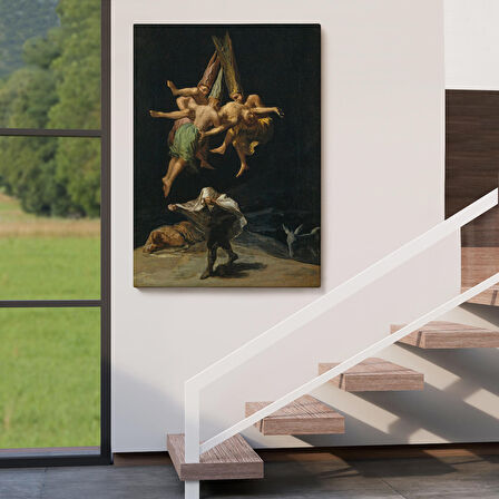 Cadıların Uçuşu Duvar Tablosu, Witches Flight-6173