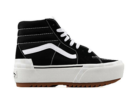 Vans Siyah Kadın Yüksek Taban Süet Kanvas Lifestyle Ayakkabı VN0A4BTW5ZN1 UA SK8-Hi Stacked