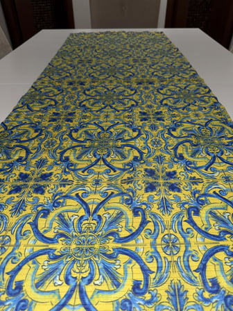 Etnik Desenli Runner