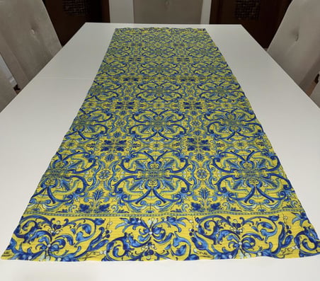 Etnik Desenli Runner