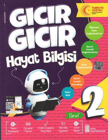 2.Sınıf Gıcır Gıcır Türkçe- Problem-Hayat Bilgisi Süreç Değerlendirme Seti (Boya Seti Hediyeli)