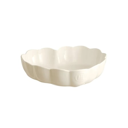 Emile Henry Madeleine Fırın Kabı Kalp Ekru/Clay