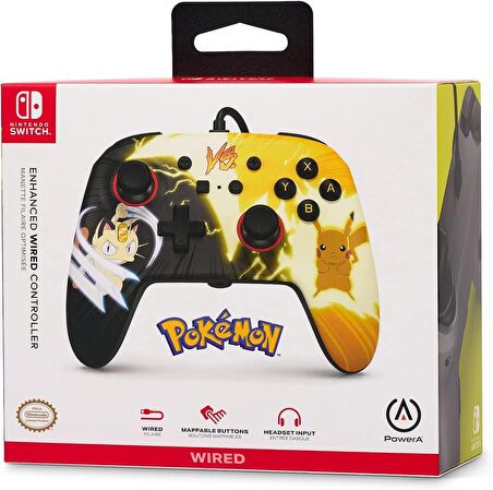 Nintendo Switch Oyun Kolu Lisanslı Pokémon Pikachu Vs. Meowth