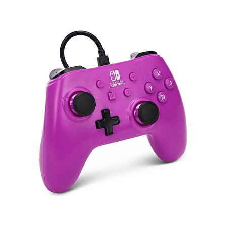 Nintendo Switch Oyun Kolu Kablolu Lisanslı Grape Purple