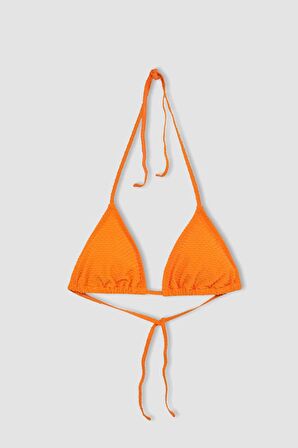 DeFacto Regular Fit Üçgen Bikini Üstü-Fall in Love B6896AX24SMOG313