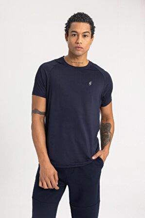 DeFactoFit Standart Fit Bisiklet Yaka Kısa Kollu Sporcu Tişört B4759AX24SPNV146