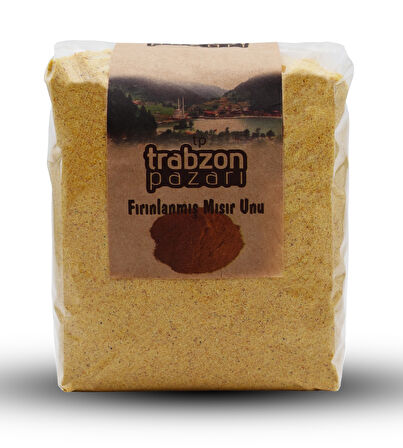 Trabzon Yöresel Ata Tohum Glutensiz Kavrulmuş Mısır Unu 900 gr