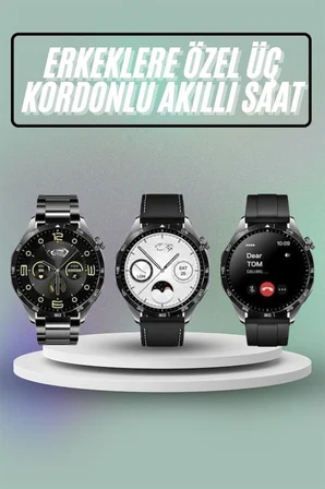 Akıllı Saat Ios Ve Android Tüm Telefonlara Uyumlu Çok Fonksiyonlu Amoled Ekran - Lisinya