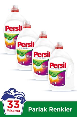 Persil Leke Karşıtı Renkliler için Sıvı Deterjan 33 Yıkama 4x5 kg