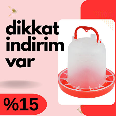 TavPet Plastik Civciv Suluğu 1,5 Lt Eko Askılı