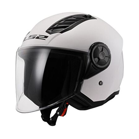 LS2 Airflow 2 Beyaz Yarım Kask