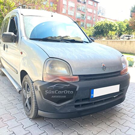 Renault Kangoo 1 1998-2007 Uyumlu Üniversal Astra H lip Esnek Ön Lip 2 Parça Tampon Altı Dil Karlık Ön Ek