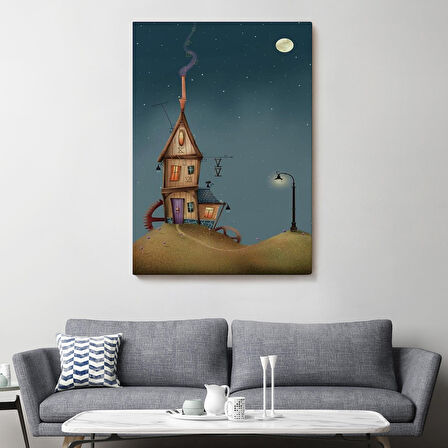 Güzel Ev Dekoratif Duvar Tablosu -6186