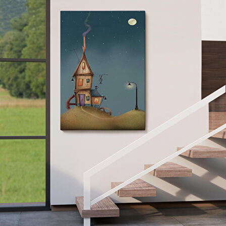 Güzel Ev Dekoratif Duvar Tablosu -6186