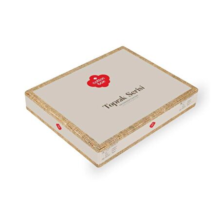 Cotton Box Toprak Nedra Bej Çift Kişilik Nevresim Takımı