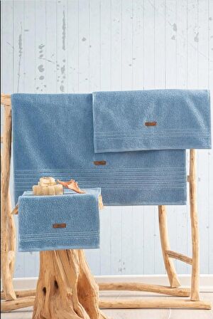 Cotton Box Welness Sky Mavi Havlu Seti