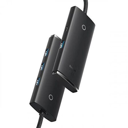 Baseus Usb Çoğaltıcı Hub 1Mt 4in1  Type-c To Usb 3.0 Çevirici USB to 4x USB 3.0 5Gbps Veri Aktarım 