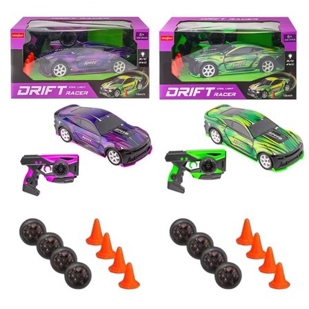 ŞİMŞEK 33637 KUMANDALI DRİFT ATAN ARABA DUBA YEDEK TEKERLİ 4WD 12KM/H R/C IŞIKLI ŞARJLI 6+