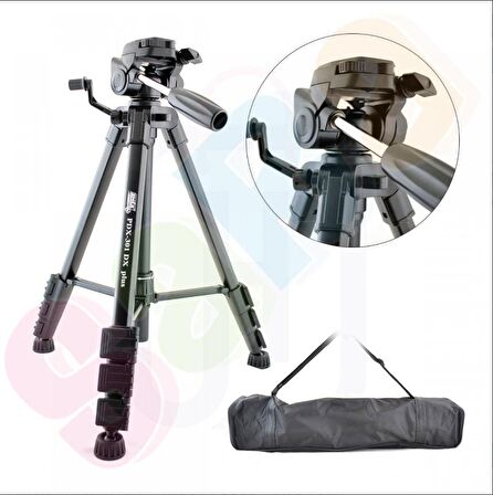 PDX 301 Prodigix DX Plus Hidrolik Kafa 149cm Prof Tripod