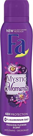 Fa Mystic Moments Pudrasız Leke Yapmayan Sprey Deodorant 150 ml