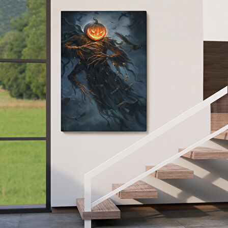 Cadılar Bayramı Helloven Dekoratif Duvar Tablosu -6193