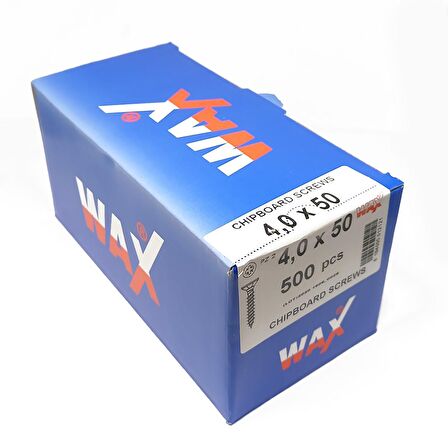 Wax Sunta Vidası 4.0X50 (500 Adet))
