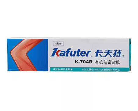 KAFUTER K-704B SİYAH SİLİKON YAPIŞTIRICI 45 GR ELEKTRONİK BİLEŞENLER İÇİN