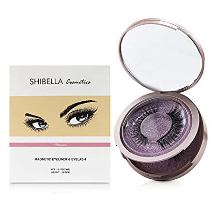 Shibella Cosmetics Manyetik Eyeliner Ve Manyetik Takma Kirpik Luxury Serisi- Romance
