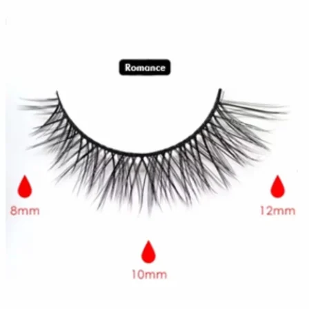 Shibella Cosmetics Manyetik Takma Kirpik ve Manyetik Eyeliner Must Have Serisi- Romance