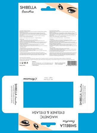 Shibella Cosmetics Manyetik Eyeliner Ve Manyetik Takma Kirpik Must Have Serisi- Attracti