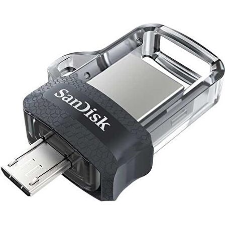 Sandisk 32GB Ultra Android Dual Drive USB 3.0 Siyah USB Bellek