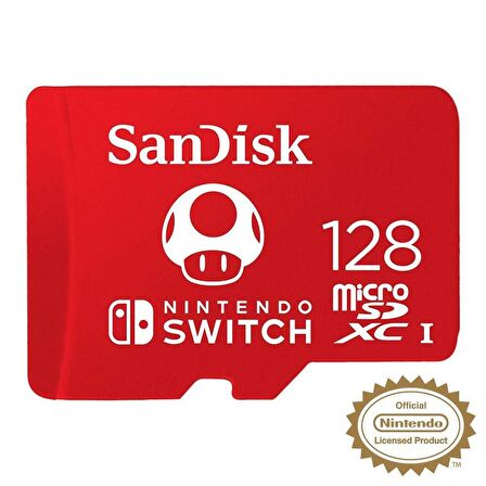 Nintendo Switch 128GB Hafıza Kartı Lisanslı 128 GB