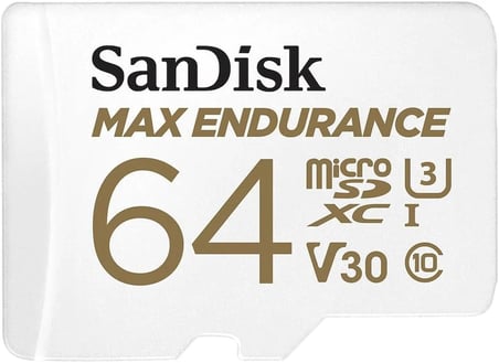 Sandisk Max Endurance 64GB 100MB/s-40MB/s MicroSD Hafıza Kartı SDSQQVR-064G-GN6IA