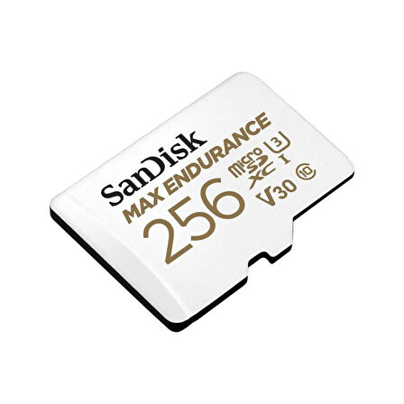 SanDisk Max Endurance 256GB 100/40MB/s microSDXC C10 V30 Adaptörlü Hafıza Kartı SDSQQVR-256G-GN6IA