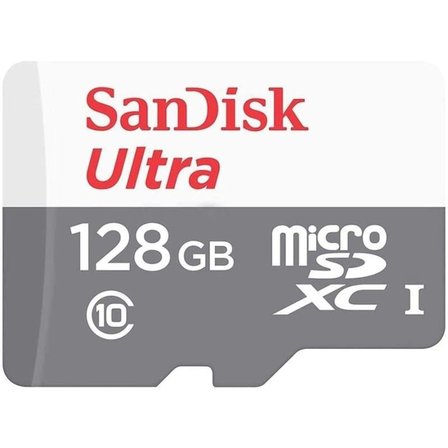 Sandisk 128 GB Ultra mSDXC 80MB/s Class 10 UHS-I Micro SD Kart