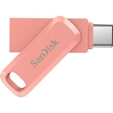 SanDisk Ultra Dual Drive Go 128GB SDDDC3-128G-G46PC USB Type-C Usb Bellek Amber