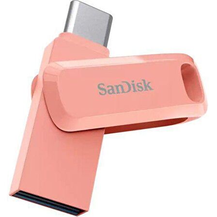 SanDisk Ultra Dual Drive Go 128GB SDDDC3-128G-G46PC USB Type-C Usb Bellek Amber