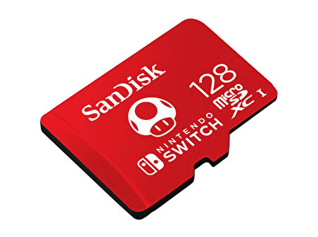 SanDisk Nintendo Switch 128GB 100MB/s microSDXC Lisanslı Hafıza Kartı SDSQXAO-128G-GN3ZN